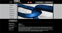 Desktop Screenshot of meccanica.vmec.it