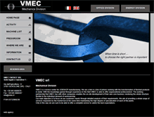 Tablet Screenshot of meccanica.vmec.it